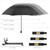 HOBVO UPF 50+ Golf Umbrella with Adjustable Universal Clamp,Portable Umbrellas for Rain,Beach Umbrella with clamp for Beach Chair,Golf Cart, Stroller,Fishing,Patio,Manual Open & Close