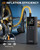 OLGEO Tire Inflator Portable Air Compressor, 170PSI Cordless Air Pump, 4X Faster Air Compressor with Pressure Detection, One Click Smart Tire Pump for Car, Motorcycle, Bicycle and Ball