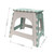 TRANOMOS Shower Stool for Inside Shower Shaving Legs, Foldable Shower Small Shower Stool, Waterproof Plastic Corner Shower Foot Rest, Pedicure Stand Foot Rest,Green