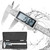 Digital Caliper, IP54 Waterproof Stainless Steel Caliper Measuring Tool, Vernier Caliper with Huge LCD Screen, Auto - Off Feature, Inch and Millimeter Conversion (6 Inch /150 mm)
