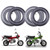 2 Pack Motorcycle Tire+Inner Tubes Dirt Bike Tire 4.00-10 Trail Wing Tires Tubes 2Set 70-82 CT70 and Others #A95