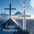 SHEAISRS Mustard Seed Necklace 925 Sterling Silver Cross Pendant for Women Men Turquoise Christian Jewelry 20+2 Inch