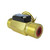 DIGITEN FS-C01 G1/2" BSP Male Thread Brass Water Flow Switch with Filter 1-30L/min, 0-2A/ 0-220V(AC or DC)