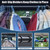 Car Clothes Hanger Bar Heavy Duty Clothing Rod for Vehicle Adjustable Cloth Storage Organizers Automotive Travel Outdoor Hanging Drying Rack for Truck SUV(Extend from 30'' to 66''/Hold up to 120lbs)