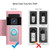 Homalor Ring Doorbell Mount - Pink, All Metal Anti Theft Doorbell Holder for Ring & Blink, No Drill Required