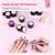 SAVILAND 3D Nail Gel Set: 12 Colors Non-Sticky Soak Off 3D Sculpting Gel for Nail Art Painting Drawing Hand Carving Molding with Sculpture Pen for 3D Nail Art Design Home Salon Manicure DIY