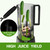 Cold Press Juicer, Slow Masticating Juicer Machines with 5" Feeding Chute Fit Whole Fruits&Vegetables, Stainless Steel Slow Masticating Juicer Easy to Clean, 99.6% Juice Purity, 1.5L Capacity-Black