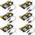 MTDELE 6Pcs 3.3V 5V Breadboard Power Supply Module DC 6.5-12V Input with 6Pcs 9V Battery Clip Compatible with for Arduino Power Supply