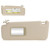 Left Driver Side Sun Visor for 2010-2023 Toyota 4Runner Beige Sunvisor Replace 74320-35A91-B1, Stretchable Design