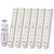 LDOPTO Battery Operated Lights with Remote Wireless Dimmable Under Cabinet Counter Lights for Kitchen LED Closet Lights with Timer for Kitchen Shelf Hallway Stairs,Multiple Colors 6 Pack