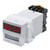 APIELE 110V AC Timer Relay Digital Display 0.1S-99H Delay Time Relay 8 Pin with Base Socket DIN Rail Mount YJ48S-S