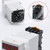APIELE 110V AC Timer Relay Digital Display 0.1S-99H Delay Time Relay 8 Pin with Base Socket DIN Rail Mount YJ48S-S