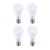 12-60V DC LED Bulbs E26 Low Voltage Light Bulb 6W Medium Screw Base, 3000K Warm Light Color, 12V Regular A19 Light Bulb Edison, 12 Volt AC 550LM Lamp 24V 32V 36V 48V LED Bulb, Not for 120V, 4Pack