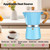 Vaolvpant 12 Cup Aluminum Moka Pot Classic Stovetop Espresso Coffee Maker 600ml 20oz Coffeemaker Percolator Mocha Pot Greca Coffee Maker Cafe Makers for Italian and Cuban Café Brewing Blue