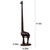 Vintage Rustic Brown, Cast Iron Giraffe Paper Towel Holder and Toilet Tissue Holder
