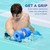 Sunlite Sports Water Workout Combo Set, Aqua Dumbbells and Swim Belt, High Density Water Weights, Aerobics Equipment, Pool Exercise, Aqua Therapy
