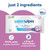 WaterWipes Sensitive+ Body & Intimate Wipes, 3-In-1 Cleans, Cares, Protects, 99.9% Water, Unscented & Hypoallergenic Hygiene Wet Wipes, Adult Care, 90 Wipes (3 Packs)