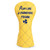 Golf Club Head Covers Premium Leather Golf Driver Fairway(FW) Wood Hybrid(UT) Covers with Number Tags, Golf Mallet Putter Cover Play Like A Champion (for Driver(1pcs))