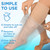 100% Waterproof Cast Covers for Shower Leg - Tight Seal - Reusable Adult 2pk Half Leg Cast Protectors - Knee, Ankle, Foot