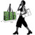 NGIL Utility Water Resistant Tote Bag, Top Zipper Closure, Perfect Gifts for Working Women, Nurses, Gym bag (Soccer Goal- Black)