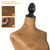 Clothing Mannequin Female, Maniquine Dress Form 58-67 Inch Height Adjustable, Manikin Body Tripod Stand Brown