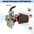 YOXUFA PZ20 Carburetor Assembly Ignition Coil AC CDI Box Starter Solenoid Relay Voltage Regulator Kit Compatible with Tao tao Coolster 125cc 110cc ATV Pit Dirt Bike Kazuma Baja Lifan Parts Accessories