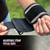 Galvanox Magnetic Wristband with LED Flashlight - Nylon Wrist Magnet for Tools, Screws and Nails with Adjustable Work Light - Great Gift for Men, Father, Handyman (Black)