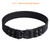 TACNEX Duty Belt w/Hook Lining 4 Keepers Police Law Enforcement Correctional Officer Security Black Nylon Outer Inner Belt L