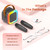Karaoke Machine for Kids Adults, 2025 TOP Christmas Birthday Gifts for Boys 3,4,5,6,7,8,9,10+ Years Old Toddler Toys, Mini Portable Bluetooth Speaker with 2 Wireless Karaoke Microphones Player(Black)