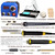 FIRElood LH55-2-3 Wood Burner kit Wood Burning Tool Pen 25~750℃, Wood Burning kit with Digital Thermometer Temperature Adjustable Temperature, 3 pyrographic Wood Burning pens, 37 Wood Burning Pen Tips