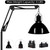 DXOPHIEX Heat Lamp Stand Reptile Light Stand with 360° Swing Arm, Height Adjustable (15.7 inch to 74.3 inch) Heat Lamp Holder for Bearded Dragon, Turtles, Snake and Lizard Terrarium
