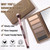 SUSIKEKI 6 Colors Mini Eyeshadow Makeup Palette with Brush Neutral Nude Smoky Eye Shadow Taupe & Brown Matte Make Up Pallet with Mirror Highly Pigmented Long Lasting Waterproof Travel Size Gift Kit