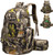 Kioqiear Hunting Backpack,Outdoor Gear Hunting Pack with Rain Cover,Durable Large Capacity Hunting Day Pack.(GREEN CAMO)