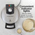 Hamilton Beach Belgian Waffle Maker with PFAS-Free Non-Stick Ceramic-Coated Plates, Browning Control, Indicator Lights, Stainless Steel (26081)
