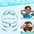 Seago Swim Goggles 2 Pack Anti-Fog Anti-UV Wide View Swimming Goggles for Kids 3-14