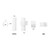 1 Pair Handlebar Moustache Training Wheels,Visualsource Large Size Handlebar Moustache Beard Shaping Styling Tool Handlebar Mustache Trainer Curler Stylist Gentleman's Style Great Gift For Men