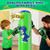 QPAU Inflatable Punching Bag, 48 Inch Stable Inflatable Boxing Bag for 3-6 Kids,Dinosaur Toy & Gifts for Boys and Girls, Kids Boxing Set for Practicing Karate, Taekwondo