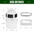 Upgraded Version - VIWINVELA 3 in 1 Indoor Dryer Vent Kit with Silver Dryer Vent Hose - Dryer Lint Catcher Water Filter Bucket - Dryer Lint Trap for Electric Dryer