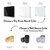 Ships Next Day, Made in USA - Acrylic Dry Erase Board | Non-Magnetic Dry Erase Board | Hanging Frameless White Board | Acrylic for Office and Home Walls | for Adults(Clear - 16x20)