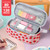 Jcocylse Large Capacity Pencil Case Portable Pencil Pouch Bag School Supplies for College Students Girls Boys Adults(Strawberry)