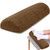 Sintuff Recliner Leg Rest Cushion Sofa Footrest Pillow with Cover Half Moon Bolster Pillow Under Knee Pillow for Sleeping On Back Alleviating Pain, 19.7 x 8 x 3.5 Inch (Brown)