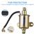 WATERWICH Fuel Pump Compatible with Cummins Onan Hgjab 5500 5.5hgjab 7hgjab Marquis RV Replacement for A029F887 A029F887 A047N929 149-2620 E11015 WATERWICH Fuel Pump Compatible with Cummins Onan Hgjab 5500 5.5hgjab 7hgjab Marquis RV Replacement for A029F887 A029F887 A047N929 149-2620 E11015