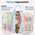Sooez High Capacity Pencil Case, Soft Corduroy Pencil Pouch with 4 Compartments, Multiple Pockets, Large Pencil Bag with Sturdy Zipper, Cute Pencil Case Pouch Organizer for Student Teen Girls, Blue