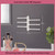All Hung Up 6-Tier 6" Wall Jewelry Organizer, Command Strips included for Easy Hanging, 120 Hole Earring Organizer, Necklace Organizer, Bracelet Holder, Ring Holder, Rotating Branches (White Small)