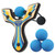 Mighty Fun! - Mischief Maker® Wooden Slingshot - Racing Series - Real Wood Slingshot for Kids, 4 Soft Foam Balls and Storage Bag - Ages 4+ (Blue)