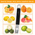 Channel Knife, 2 in 1 Lemon Peeler Zester Cocktail Garnish Citrus Zester 5 Baldes Ultra Sharp Lemon Rind Twist Peeler Stainless Steel Bar Tool Professional Grade Bar Accessory (Sliver)