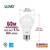 LUNO A19 Dimmable LED Bulb, 9.5W (60W Equivalent), 800 Lumens, 2700K (Soft White), Medium Base (E26),UL & Energy Star (4-Pack)