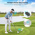 Dxldfks Golf Club Attachment for Meta Quest 3S/ 3 and Oculus 2, Adjustable Handle Grip for VR Game Golf + and 90 Degree Design Keep Tracking for Right Controller