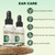 Ear Care Drops Gentle Formula 2PCS, Natural Ingredients, Relieve Tinnitus by Unblocking Secretions for Daily Ear Hygiene, Easy to Use & Portable for Men & Women