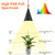 Hanging Grow Light,25W Full Spectrum Hanging Plant Lights for Indoor,Plants Wall Mounted Grow Light with 16.4FT Power Cord,LED Grow Lights for Indoor Growing,Monstera,Devil's Ivy,Seedling(Black)